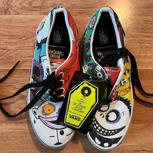 Limited edition nightmare before Christmas vans kids shoes